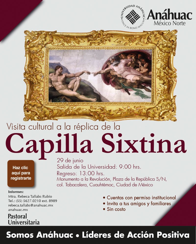 Visita cultural a la réplica de la Capilla Sixtina