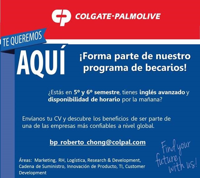 Programa de becarios - COLGATE-PALMOLIVE